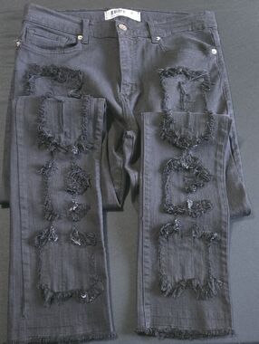 Mens Golden Los Angeles Skinny Jeans (32)